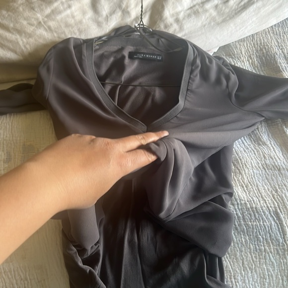 Zara sheer blouse. - Picture 6 of 6